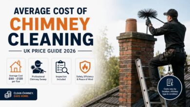 Average Cost of Chimney Cleaning