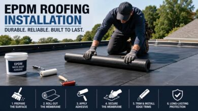 EPDM Roofing Installation