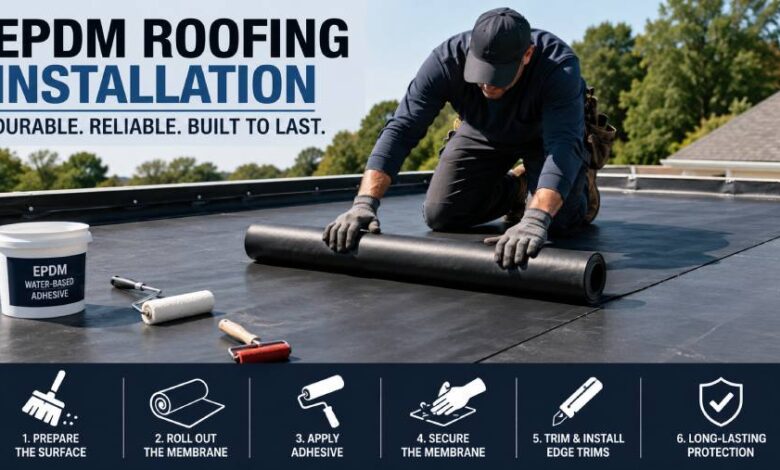 EPDM Roofing Installation