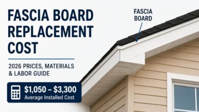 Fascia Board Replacement Cost