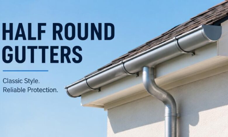 Half Round Gutters