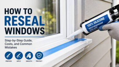How to Reseal Windows