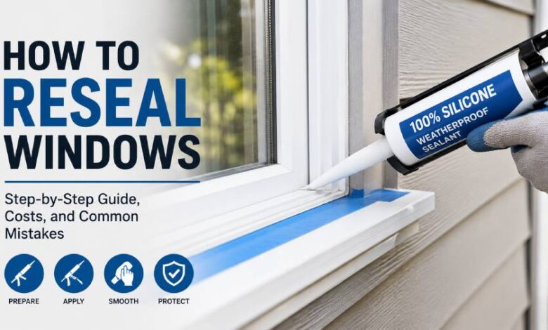 How to Reseal Windows