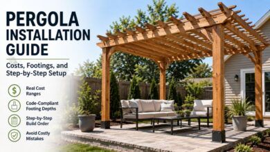 Pergola Installation