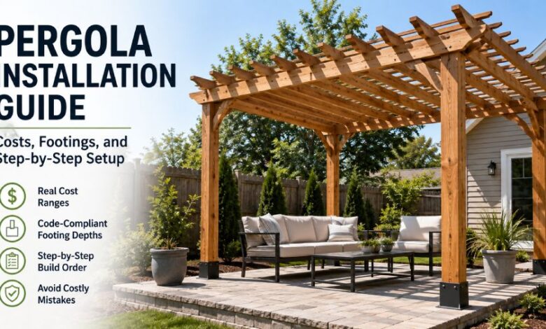 Pergola Installation