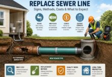 Replace Sewer Line