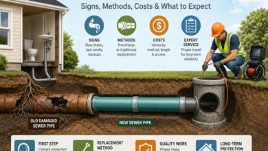 Replace Sewer Line