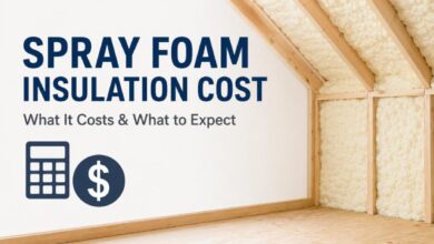 Spray Foam Insulation Cost